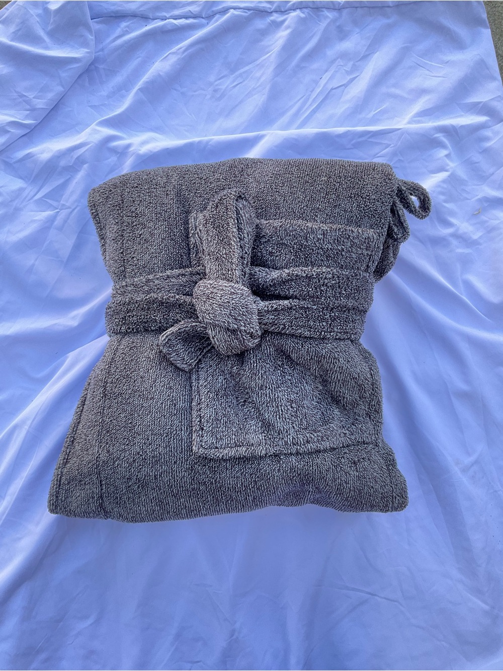 Daniel Buchler Gray Bath Robe Size M/L